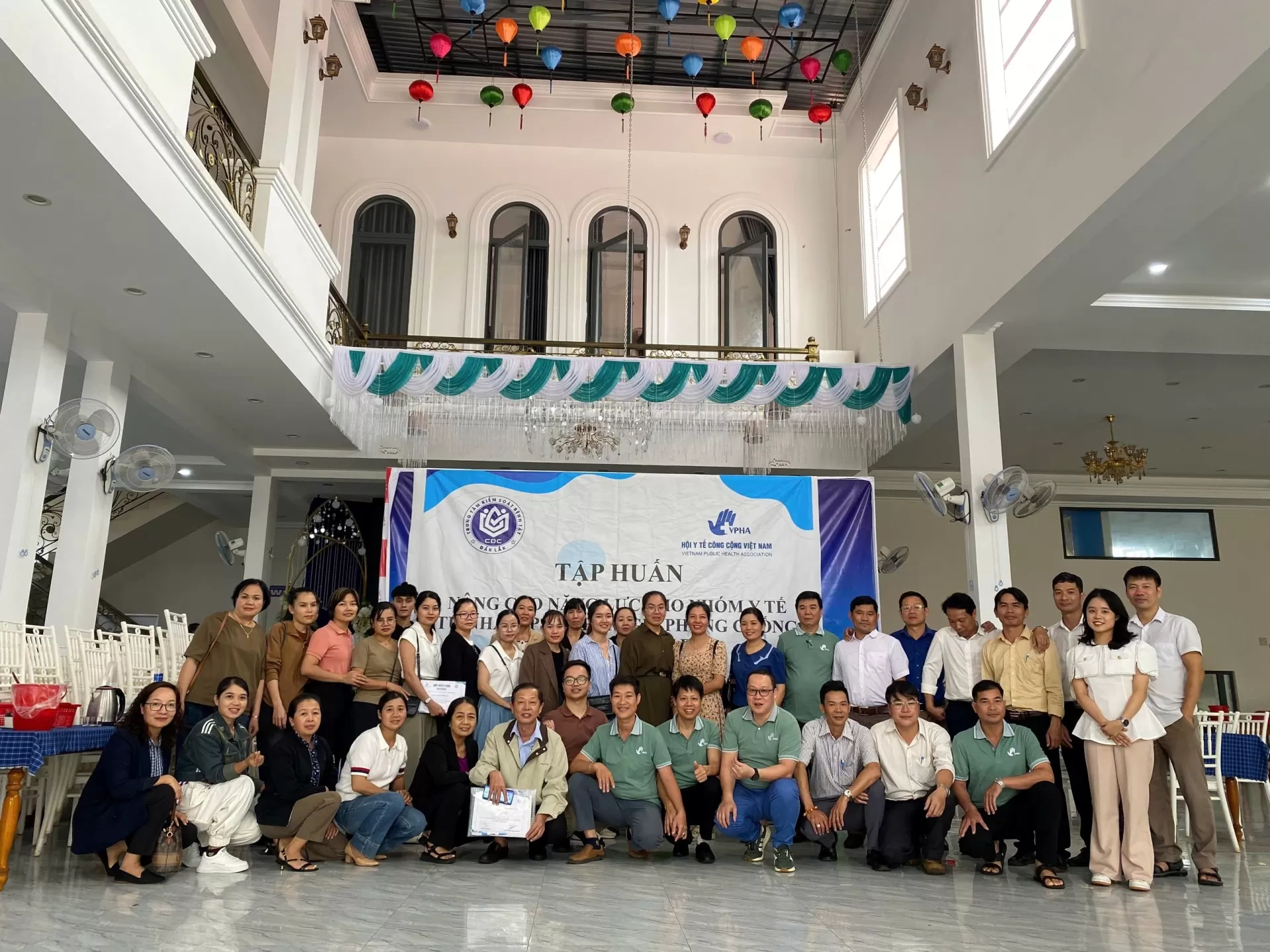 Tập huấn cho Y tế tư nhân về phòng chống sốt rét tại Đắk Lắk