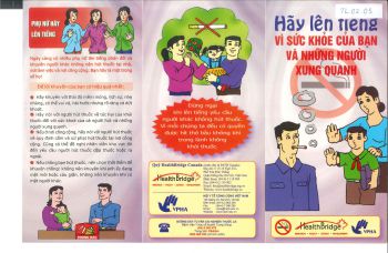 Hãy Lên Tiếng vì Sức Khỏe của Bạn và Những Người Xung Quanh