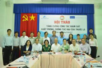 The Vietnam Fatherland Front actively participates in monitoring the implementation of the Law on Tobacco Control.