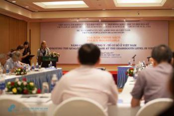 Tọa đàm chính sách Nâng cao chất lượng y tế cấp cơ sở tại Việt Nam ngày 18/07/2017