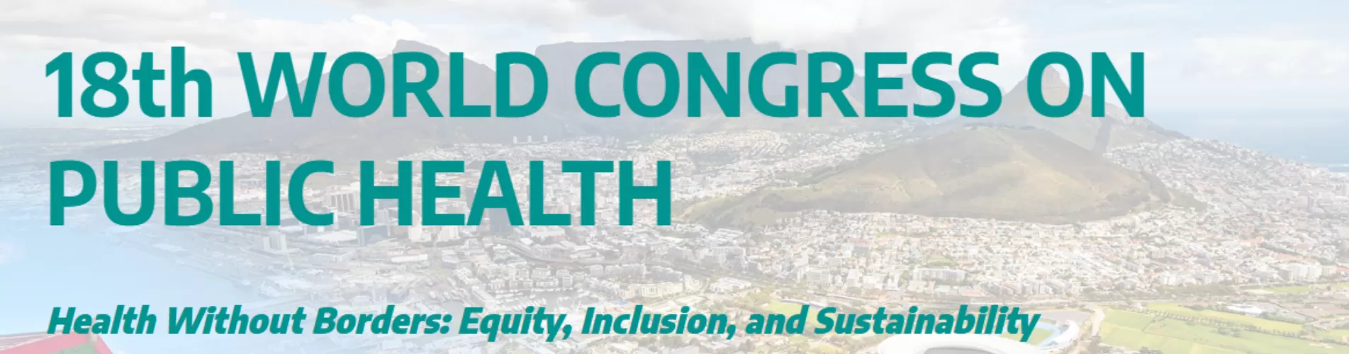 Gia hạn thời hạn nộp – Tóm tắt bài phát biểu và poster tại Đại hội Y tế Công cộng Thế giới lần thứ 18