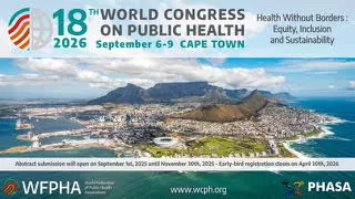 Kêu gọi gửi Tóm tắt – Đại hội Y tế Công cộng Thế giới lần thứ 18