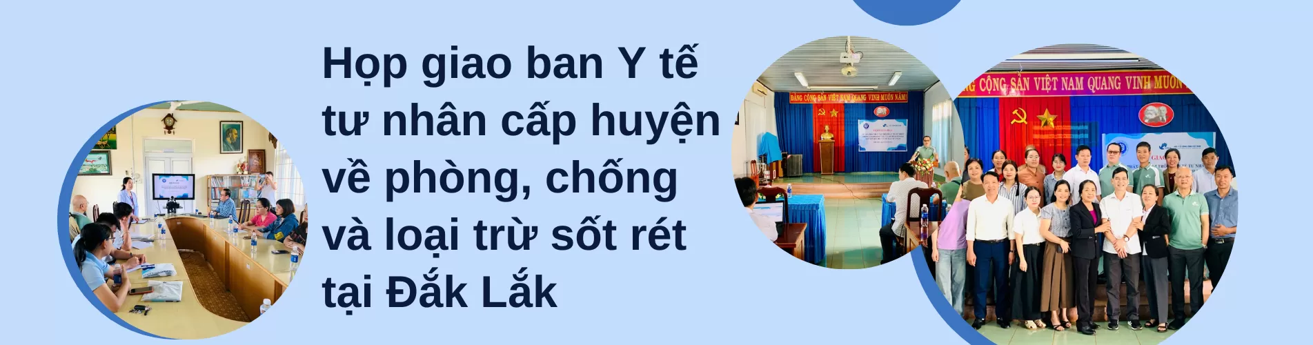 Họp giao ban Y tế tư nhân cấp huyện về phòng, chống và loại trừ sốt rét tại Đắk Lắk