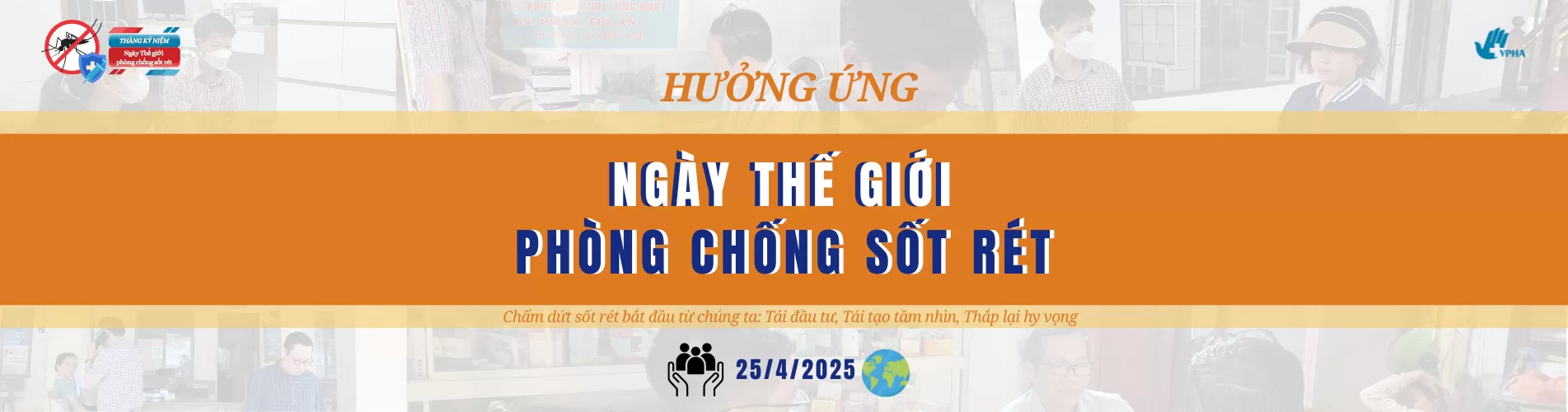 [Tháng kỷ niệm ngày thế giới phòng chống sốt rét] Hưởng ứng ngày thế giới phòng chống sốt rét 25/4